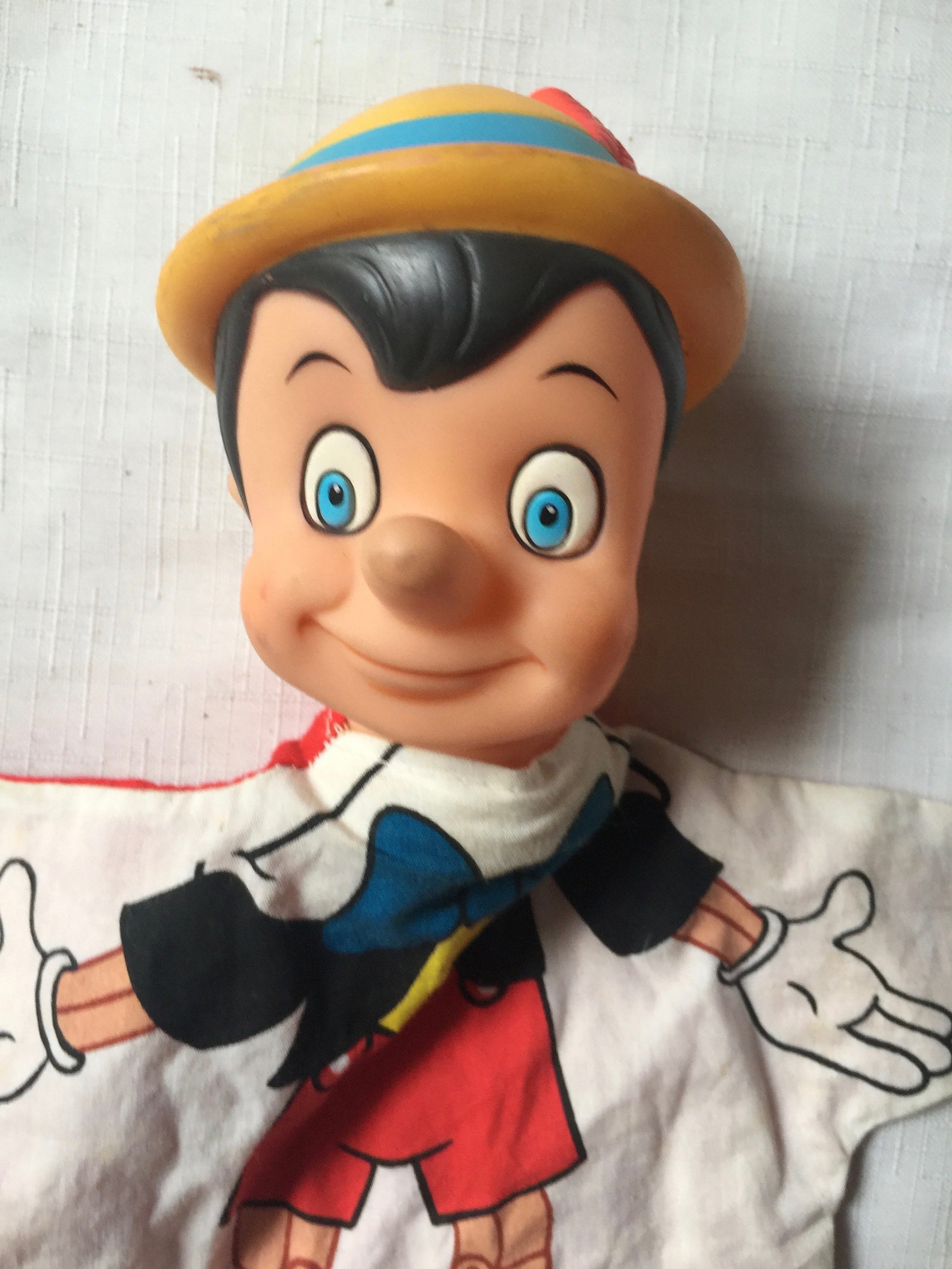 Pinocchio Puppet Retro Puppet 50s Puppet Disney Puppet Etsy