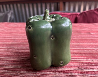 Green Bell Pepper – Mincing