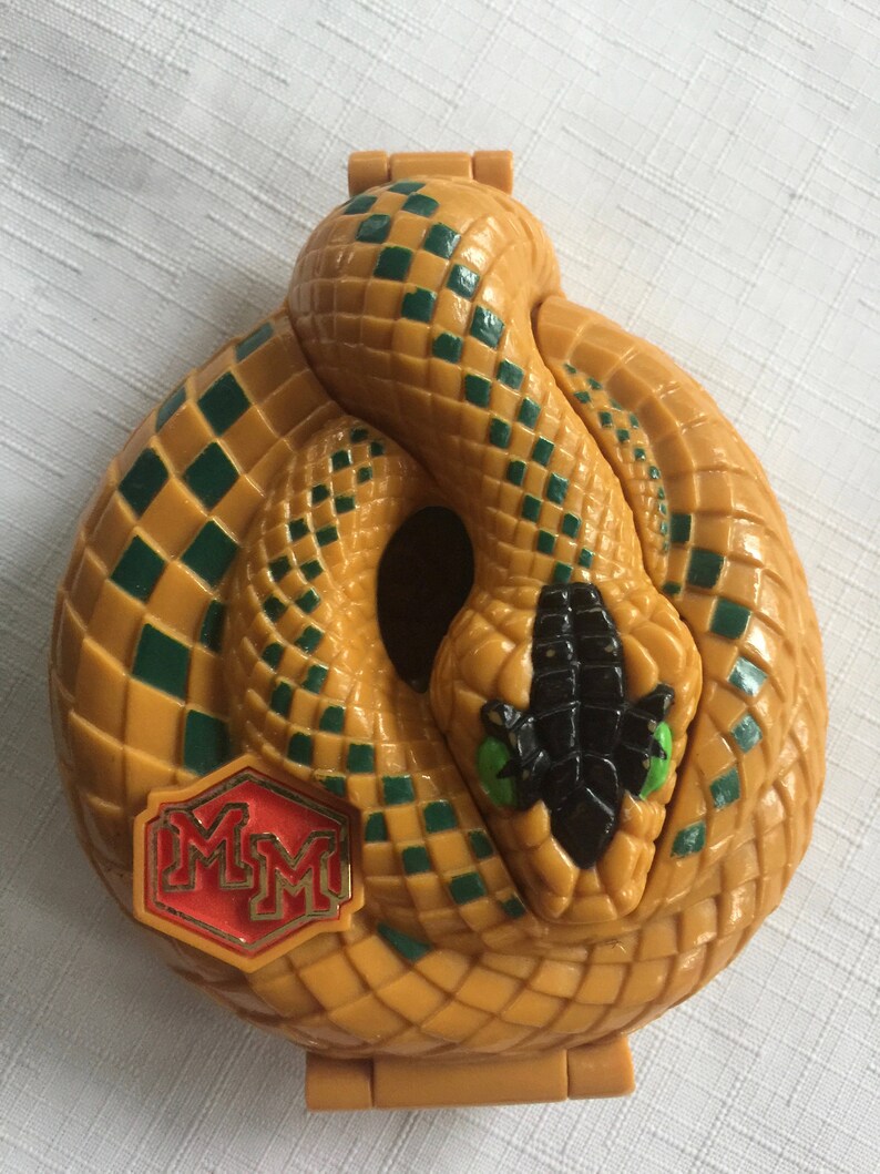 Snake Game,Snake Toy,Mighty Max,Doom Zones,Bluebird Toys,Polly Pocket,90s Game,Collectible Snake,Snake Gift,90s Toy,Plastic Snake Snake Box