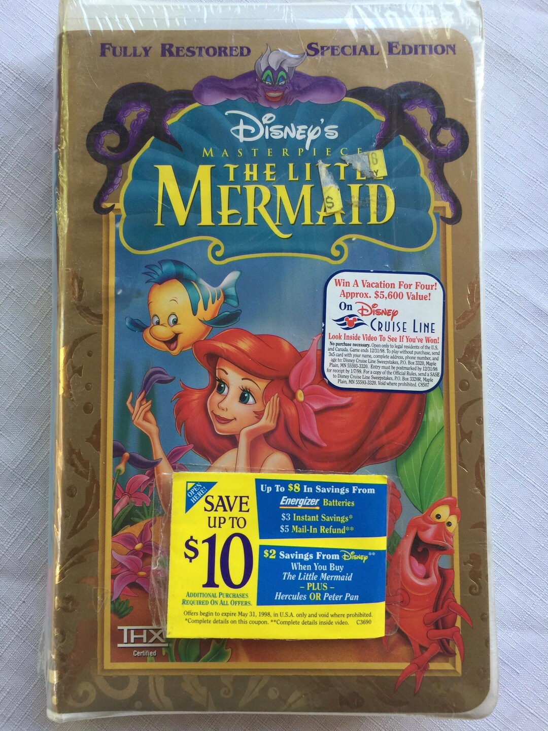 Disney VHS Little Mermaid Video Little Mermaid VHS Disney Etsy