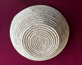 Africa Basket, Coiled Basket, Decorative Basket, Tabletop Basket, Centerpiece  Bowl, Boho Basket, Shabby Chic Bowl, Coiled Boil, Africa Bowl