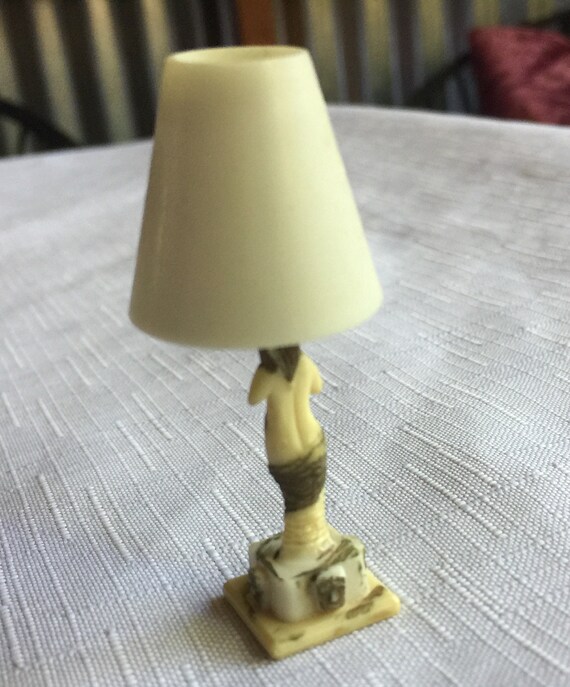 Dollhouse Lamp Doll House Sculpture Dollhouse Pitcher Dollhouse