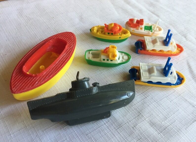 small toy boat