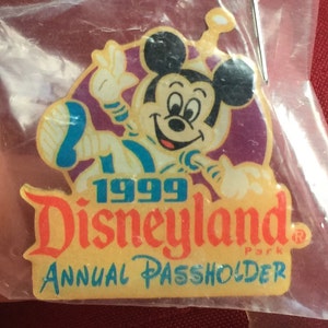 Disneyland Pin, Passholder, Disneyland Gift, Disneyland Brooch, Disneyland, Disney Pin, Disney Jewelry, Disney Brooch, Disney Collectible