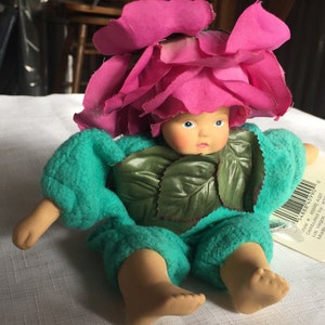 Porcelain Doll, Ceramic Flower Doll, Ceramic Doll, Display Doll, Hanging Doll, Flower Doll, Bed Doll, Cute Doll, Decorative Doll, Doll Gift