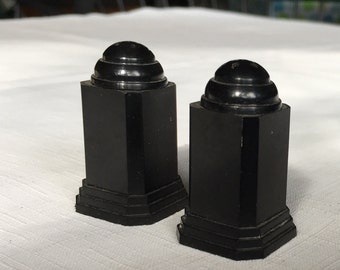 Deco Sale Nero, Sale Pepe retrò, Deco Shaker, Sale Pepe Nero, Arredamento Cucina, Cucina Retro, Cucina Deco, Cucina Nera, Shaker Nero