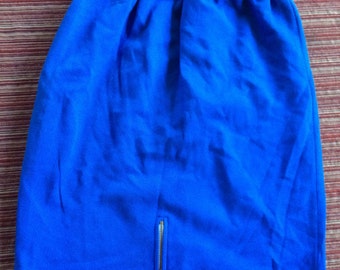 Sweatshirt Skirt, Blue skirt, 90s Skirt, 80s Skirt, Stretchy Skirt, Mini Skirt, Fleece Skirt, Comfy Skirt, Soft Skirt, Cozy Skirt, Blue Mini
