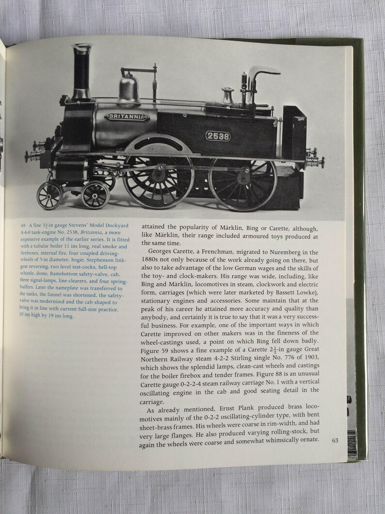 Train Book Model Train Railway Book Model Railway Engine - Etsy