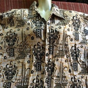 Batik Shirt, Batik Top, Cotton Batik Shirt, Bali Shirt, Batik Bali Top, Cotton Bali Top, Cotton Batik Top, Bali Clothing, Batik Blouse