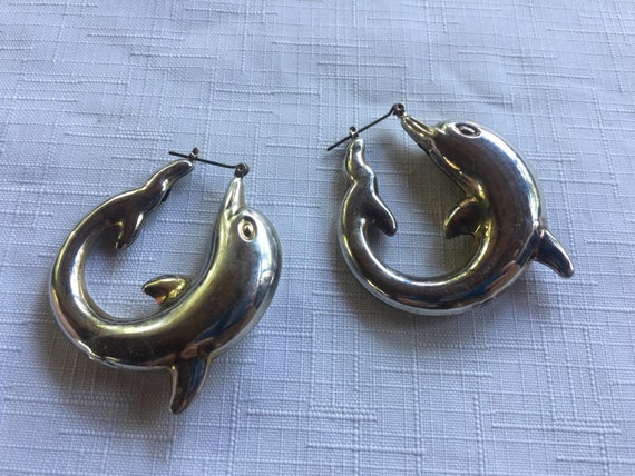 Dolphin Earring, Boho Dolphin Earring, Hippie Dang