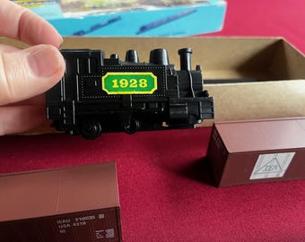 Tren Eléctrico De Vapor Con Vagones – Juguete A Pilas Compatible Con Brio Y Thomas Para Niños De 3 A 8 Años