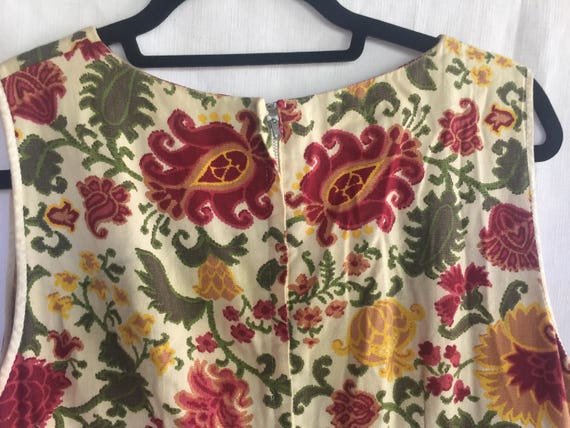 Flower Dress, Sun Dress, 60s Dress, Floral Dress,… - image 8