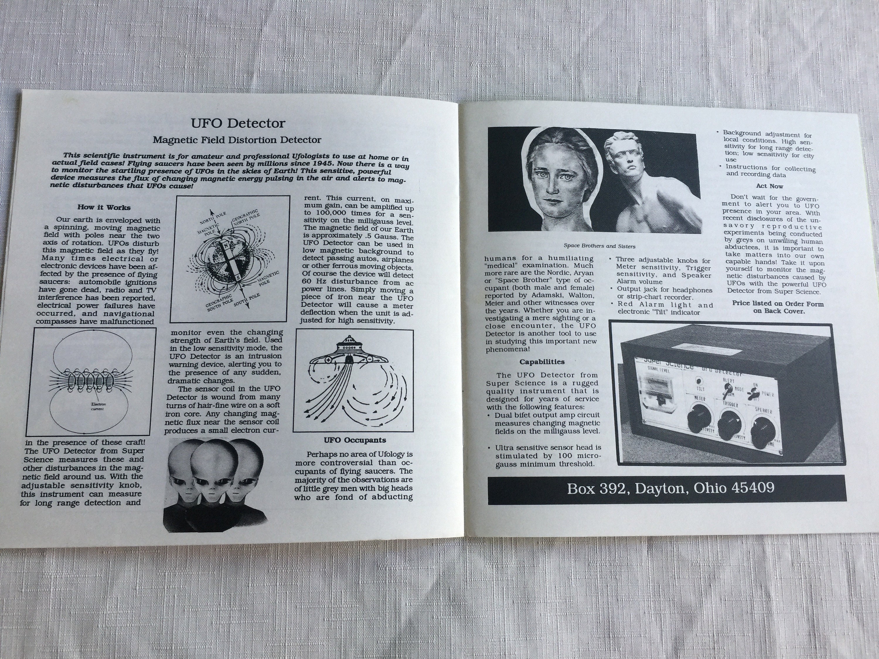 New Age Publication New Age Catalog UFO Detector New Age Etsy