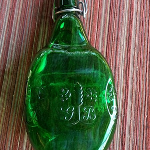 Flattened Beer Bottle, Grolsch Beer Bottle, Gourmet Beer, Beer Sculpture, Beer Art, Dutch Beer, Bottle Ashtray, Beer Gift, Beer Bottle,