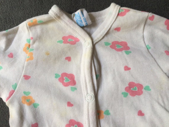 Baby Romper, Long Sleeve Romper, Baby Jumpsuit, Baby Jumper, Flower Jumper, Baby Bodysuit, Long Sleeve Jumper, Flower Jumper, Baby Clothes View 2