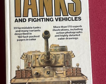 Guía ilustrada de tanques de la Segunda Guerra Mundial, Libro de tanques, Segunda Guerra Mundial, Libro de tapa dura, Vehículos militares, Vehículos de combate, Camión blindado, Libro de camiones