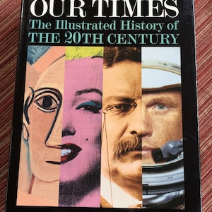 History Book, Modern History, History Library, US History, Our Times, America History, Almanac, Nostalgia Book, Coffee table book