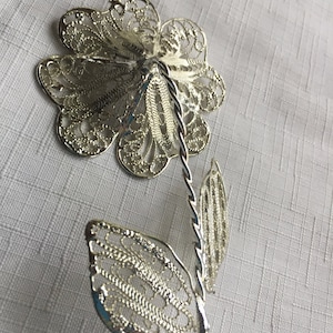 Artificial Flower, Display Flower, Metal Leaves, Ornamental Flower, Metal Flower, Art Flower, Decorative Flower, Faux Flower, Gold Leaves