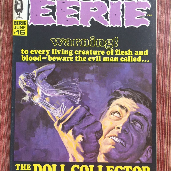 Rivista Monster, Rivista Creepy, Rivista Eerie, 60 Fumetti, 60 Graphic Novel, Swamp Thing, Rivista di fumetti, Oggetti da collezione anni '60, 60 Rivista