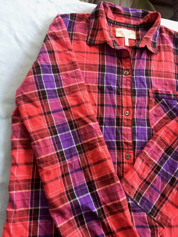 Plaid Pajama, Red Plaid Pajama, Red Flannel Pajam… - image 4