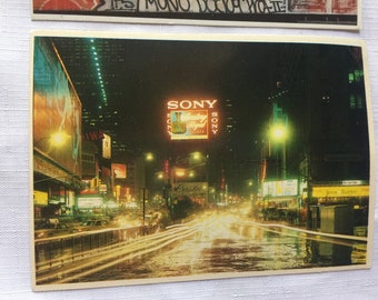 New York Postcard, NY Postcard, New York Card, NY Card, Coney Island Card, Time Square Card, New York Gift, New York Photo, New York Noir