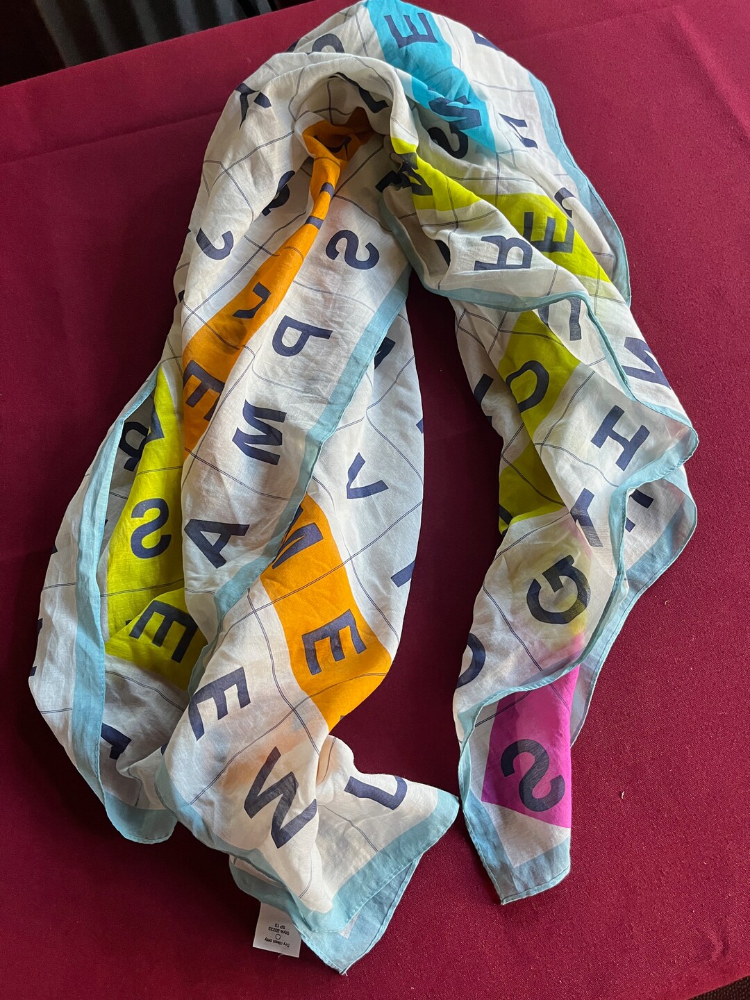 Statement Scarf, Madewell Scarf, Designer Scarf, Accent Scarf, Romantic ...