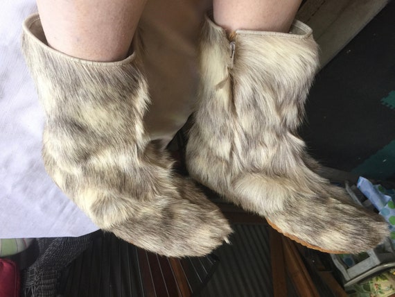 cheap fuzzy boots
