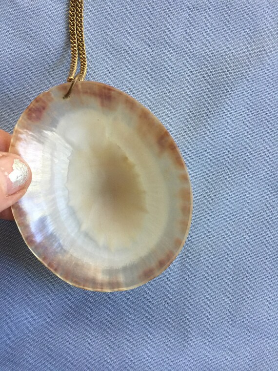 Big Shell Necklace, Shell Pendant, Shell Necklace… - image 7