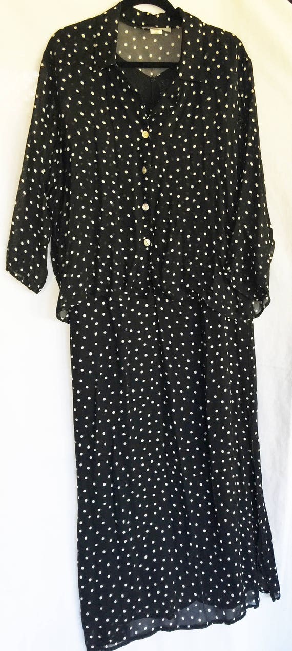 Black Long Dress, Black XL Dress, Carol Anderson,P