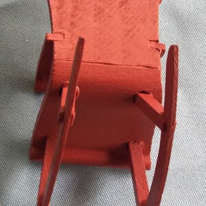 Dockskåpsstol, Dockskåpsstol, Dockgungstol, Minigungstol, Dockskåpsgungstol, Minigungstol, Dockskåpsgungstol, Minigungstol bild 8