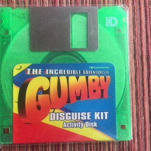 Gumby, Gumby Collectible, Gumby Game, Gumby Disk, Gumby Computer, Gumby Fan Club, Gumby Ephemera, Gumby Gift, Gumby Art, Cartoon Fan