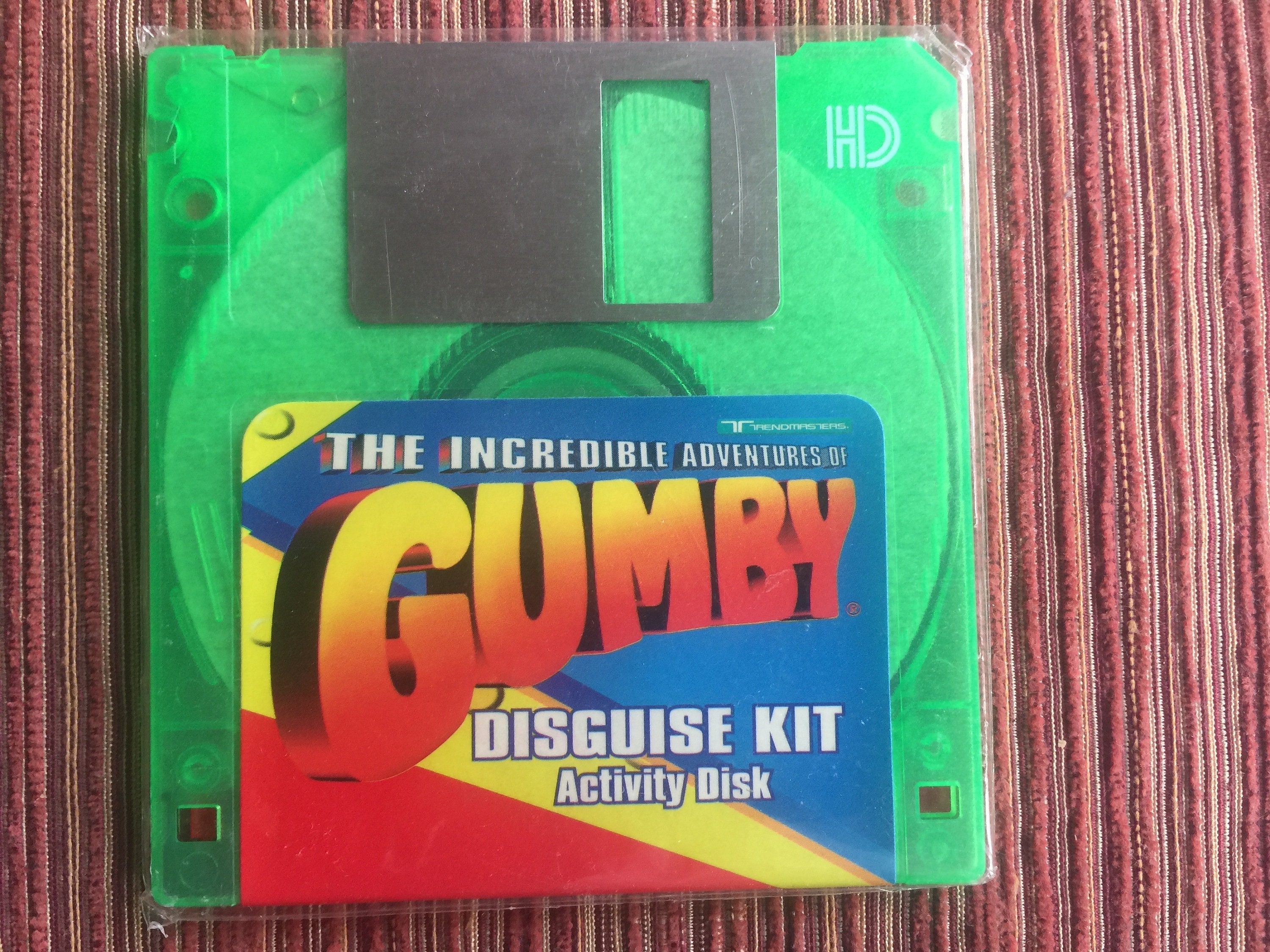 Gumby, Gumby Collectible, Gumby Game, Gumby Disk, Gumby