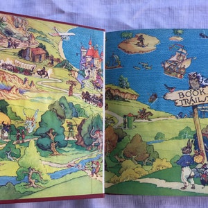Illustrated Retro Book, Childrens Book, Retro Children Book, Retro Kid Book, Retro Fairy Tales, Illustrated Tales, Fairy Stories, Child Art