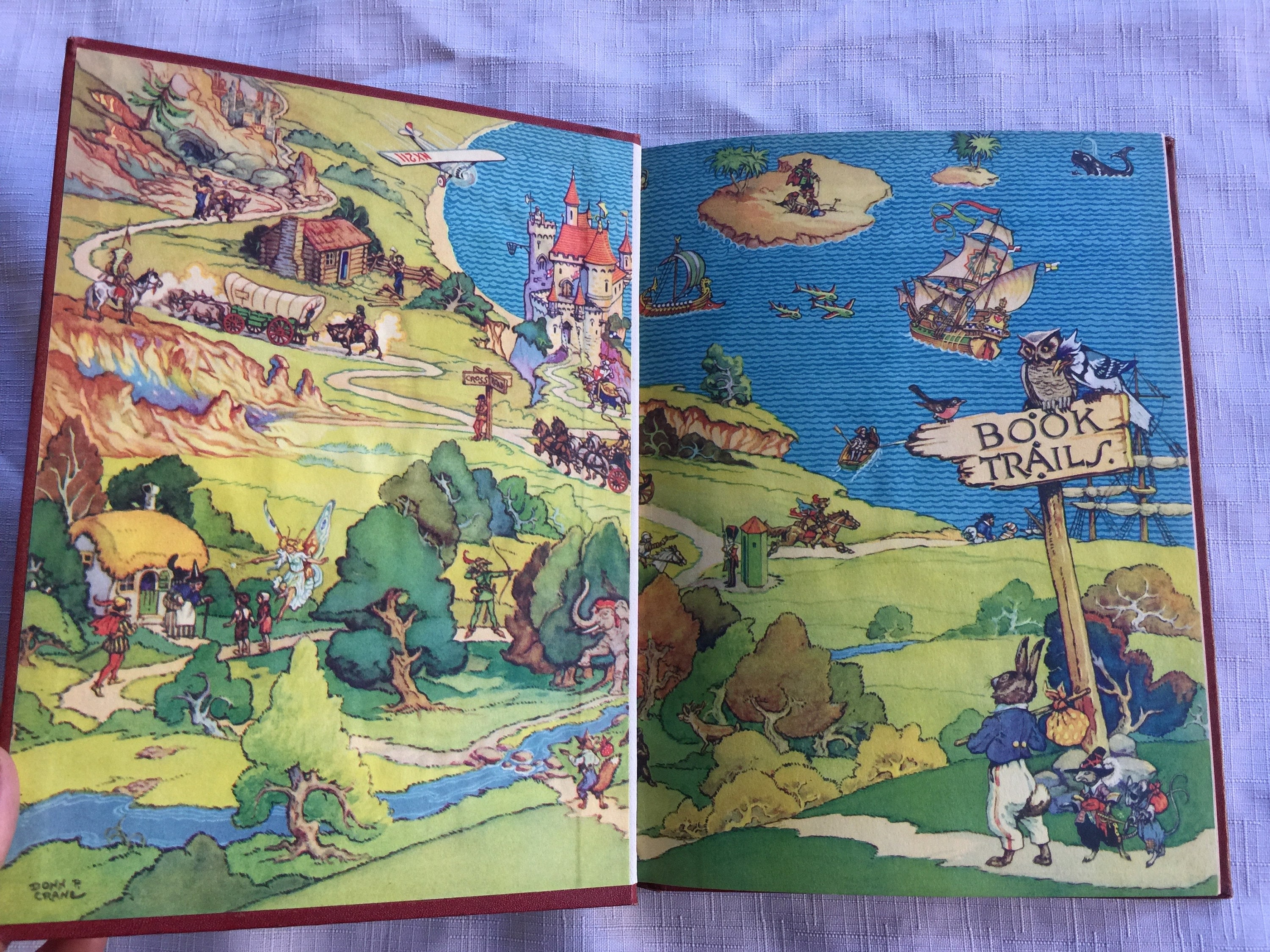 Illustrated Retro Book, Childrens Book, Retro Children Book, Retro Kid Book, Retro Fairy Tales, Illustrated Tales, Fairy Stories, Child Art