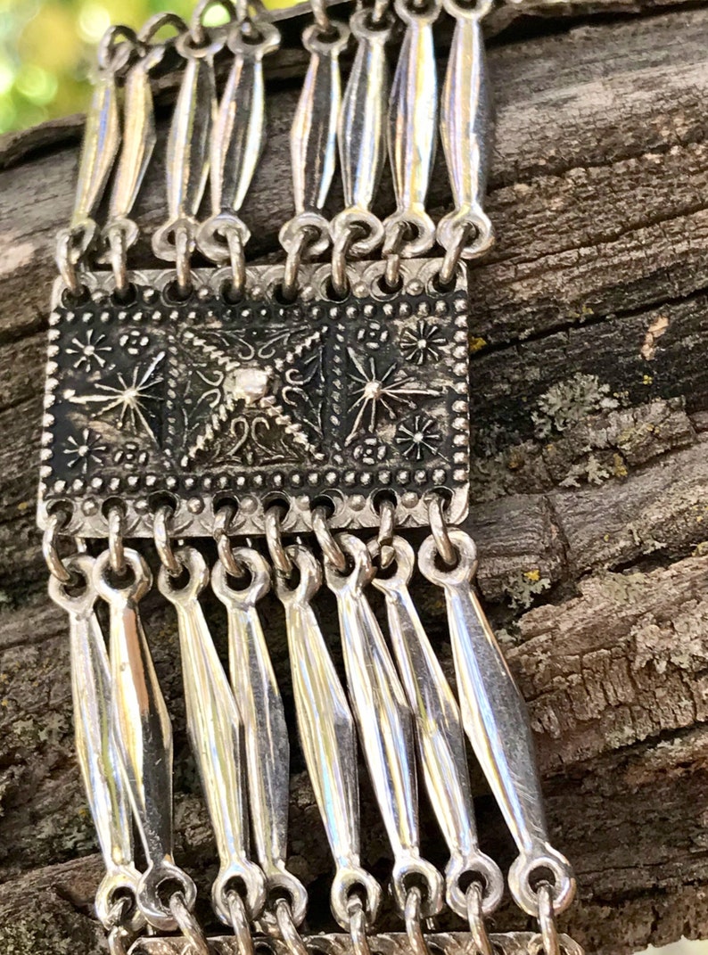 Vintage Taxco Sterling Silver Bracelet Taxo Silver Jewelry Etsy