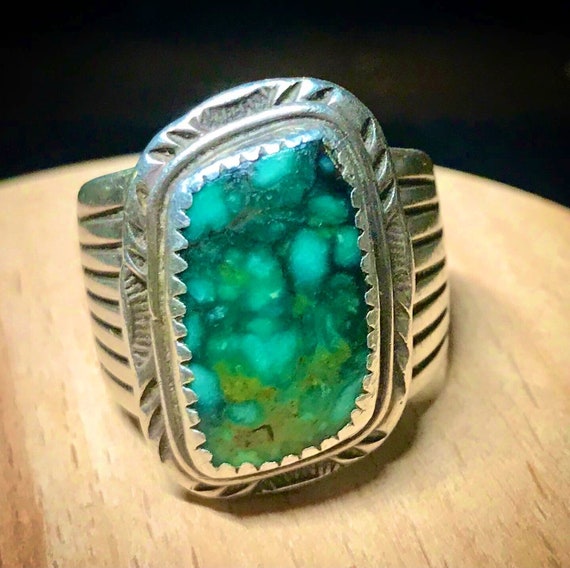 Vintage Navajo Will Denetdale Ring, Navajo Rings,