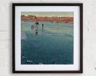Giclée - City of Hamilton, &quot;Sunset at Princess Point&quot;, Hamilton Wall Art, Home Decor, Painting Print, Ontario Art
