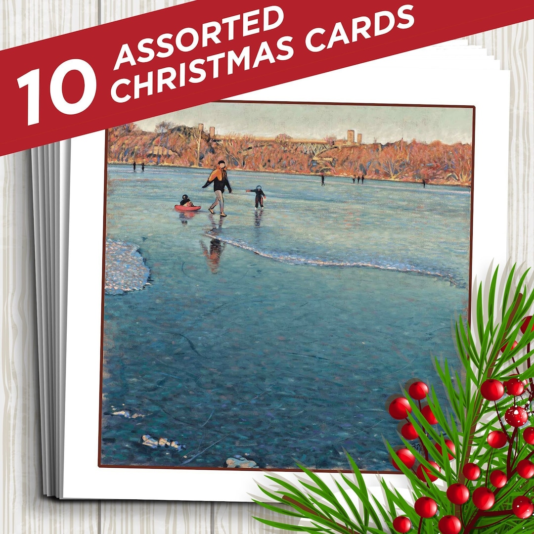 10 Pack Assorted Christmas Cards Ontario Canada Artwork - Etsy