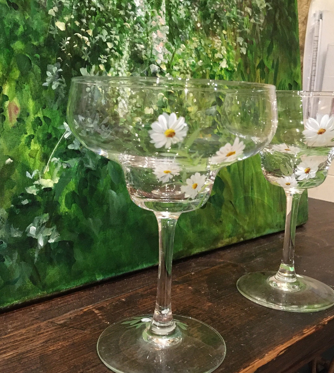 Personalized MARGARITA GLASS. Chic/ Elegant Gift / Wedding / Engagement