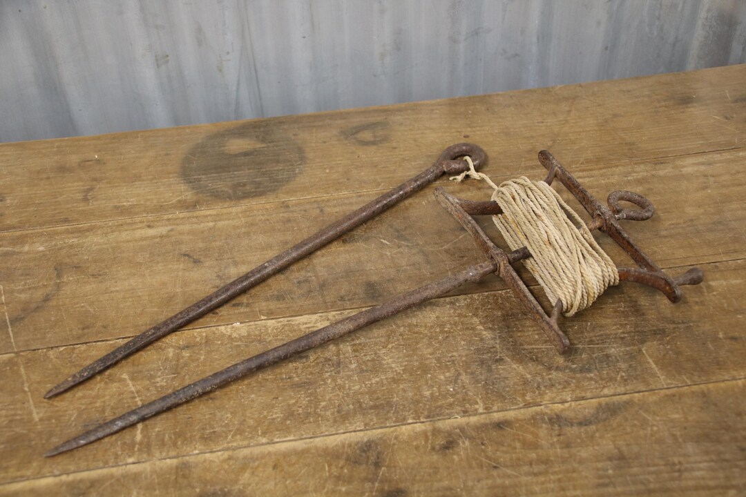 String Row Markers Vintage Old Cast Victorian Plant Line, Row Marker. - Etsy