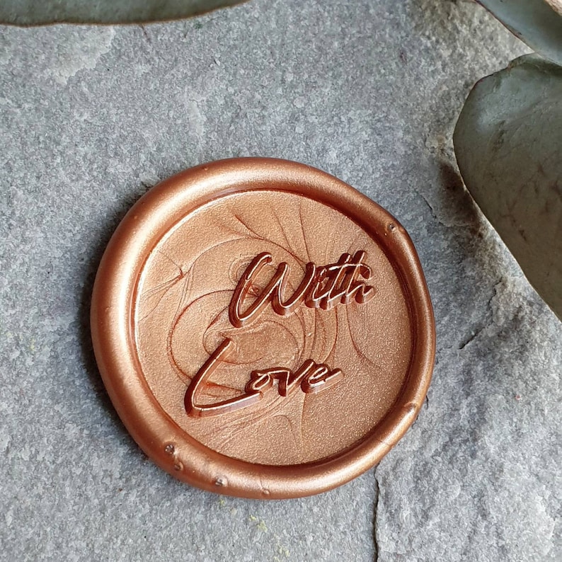Wax seal,wax seals,self adhesive wax seal,with love seal,wedding wax seal,envelope seal