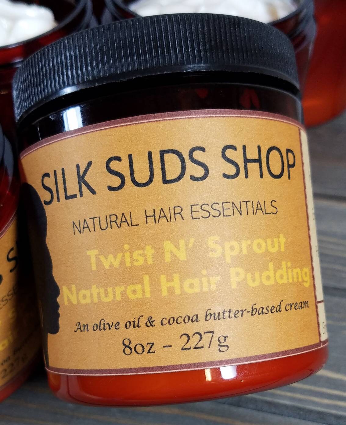 Twist N Sprout Twist Out Braid Out Hair Pudding For Natural Hair