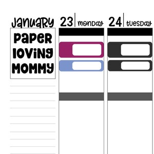 Appointment Tracker Planner Stickers