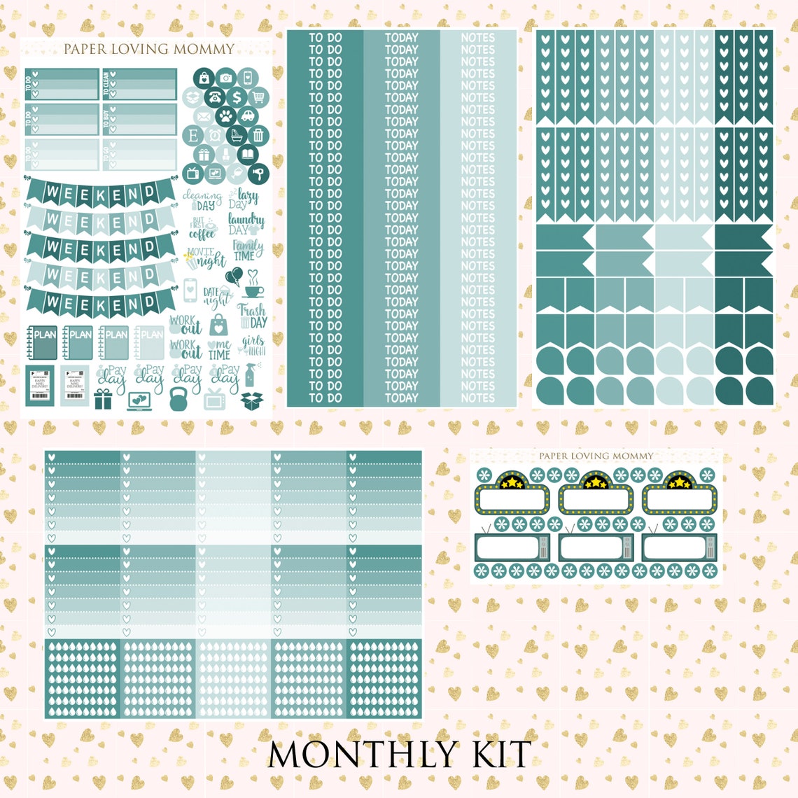 November Monthly Stickers Planner Stickers Monthly Stickers - Etsy