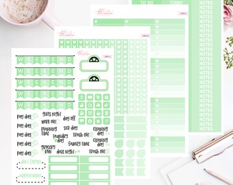 March Monthly Stickers | Planner Stickers | 2403