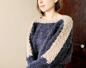 KNITTING PATTERN - Tell Your Friends Sweater