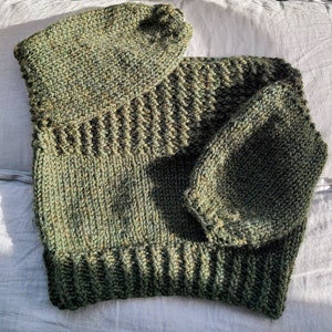 KNITTING PATTERN Of A Piece Sweater image 5