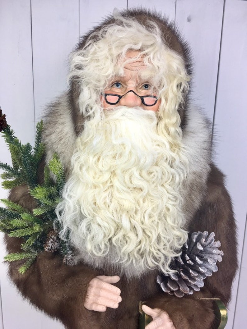 fur santa coat