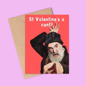 Valentinstag A C*nt Farmer Jim Brassic Karte, Rude Offensive Humor