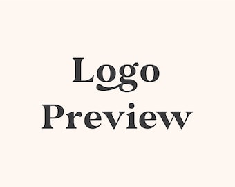 Logo Preview | Try Before You Buy | Pre-made Logo